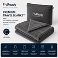 FlyReady™ Premium Travel Blanket with Carry Pouch