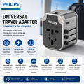 FlyReady Universal Travel Adapter with USB-C