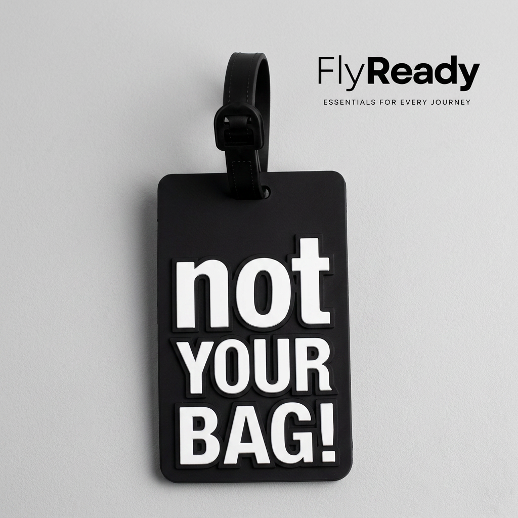"Not Your Bag!" Silicone Luggage Tag