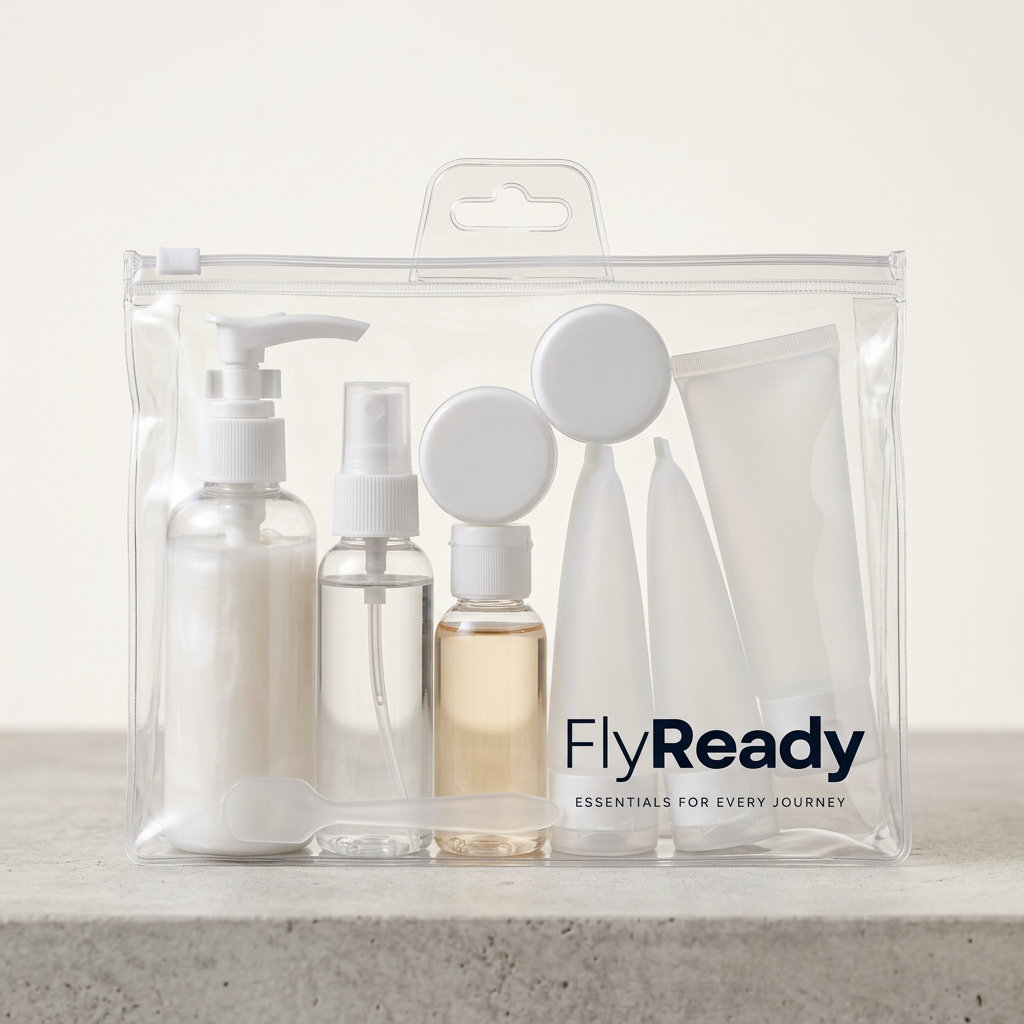 TSA-Friendly 11-Piece Travel Bottle Set